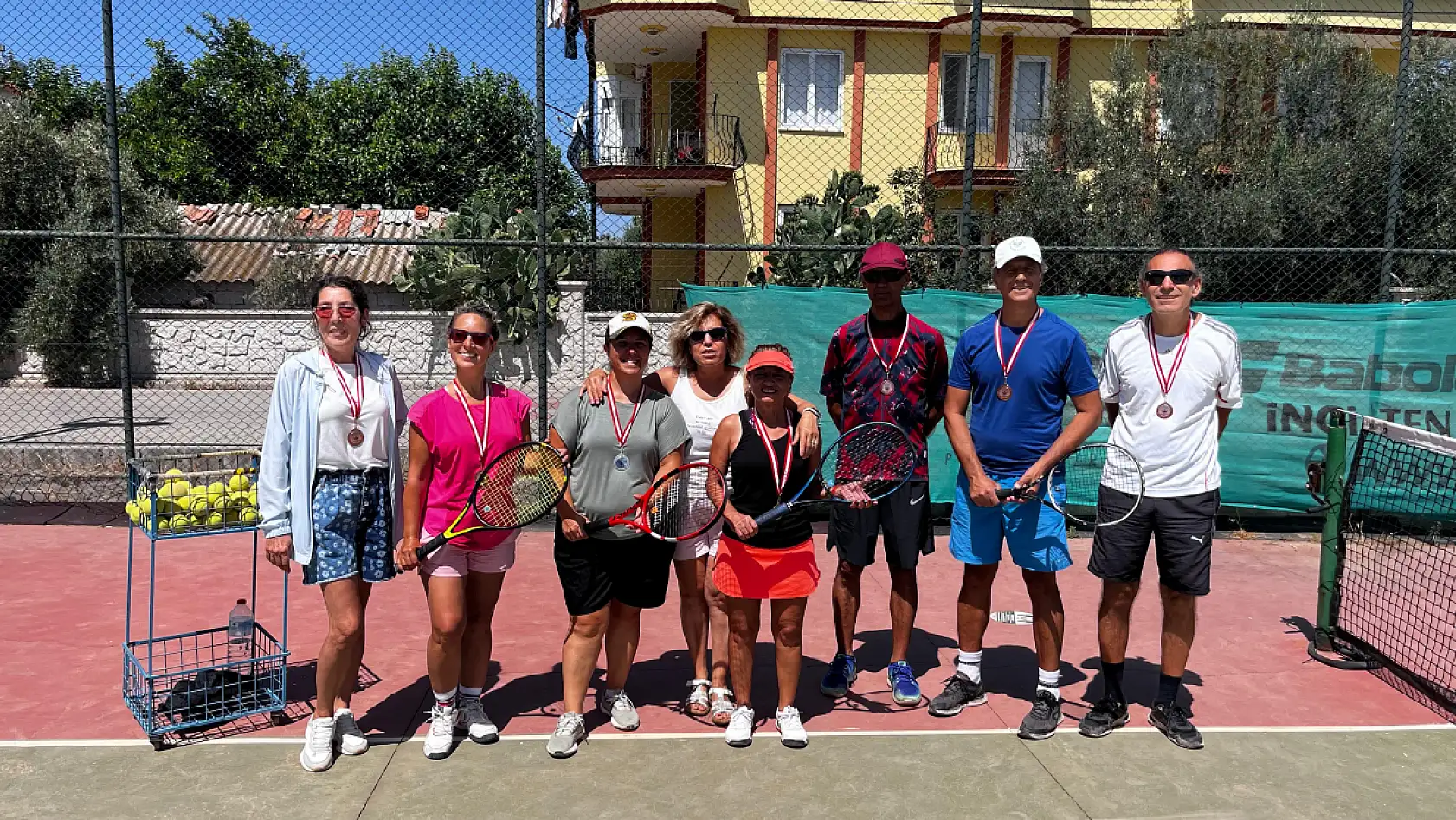 Fethiye Halk Eğitim Merkezi Tenis Turnuvası Sona Erdi