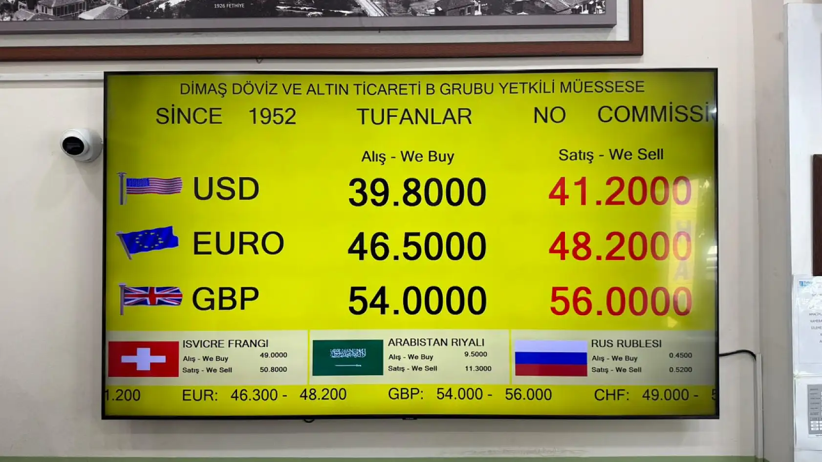Fethiye'de Döviz Piyasası: Dolar Yükselişe Geçti, Altın 4.400 Bandında