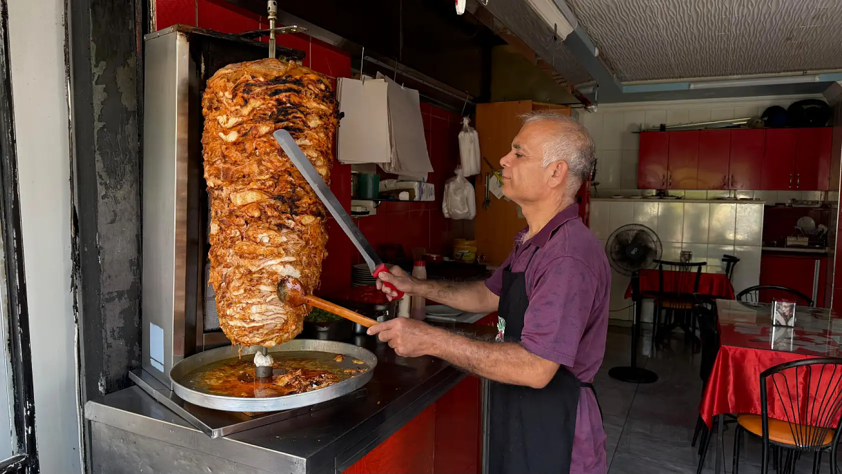 Döner ustası Yüksel Dikiş sezonu yorumladı