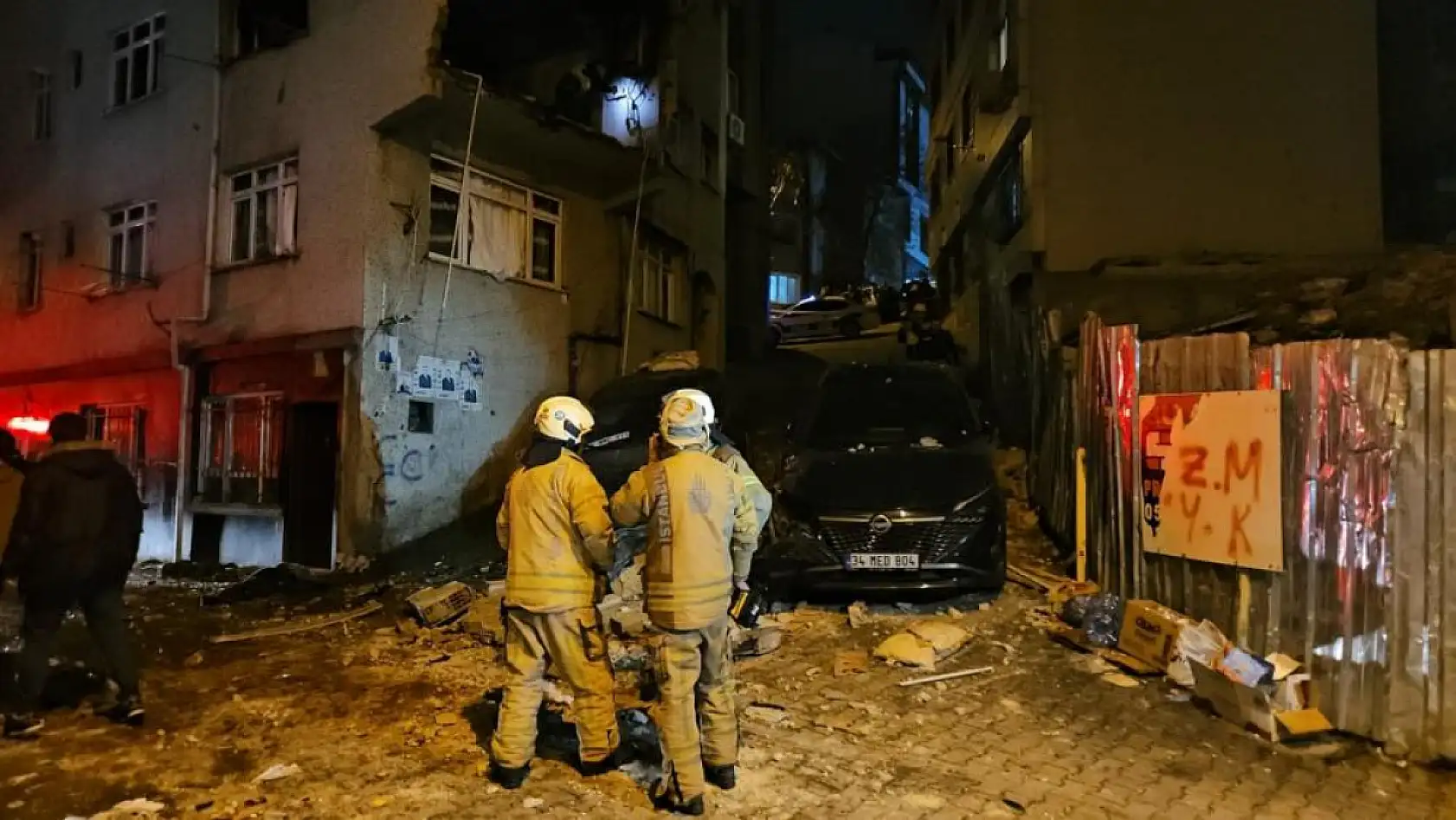 Doğalgaz patlaması: Patlamanın şiddeti gün ağarınca ortaya çıktı