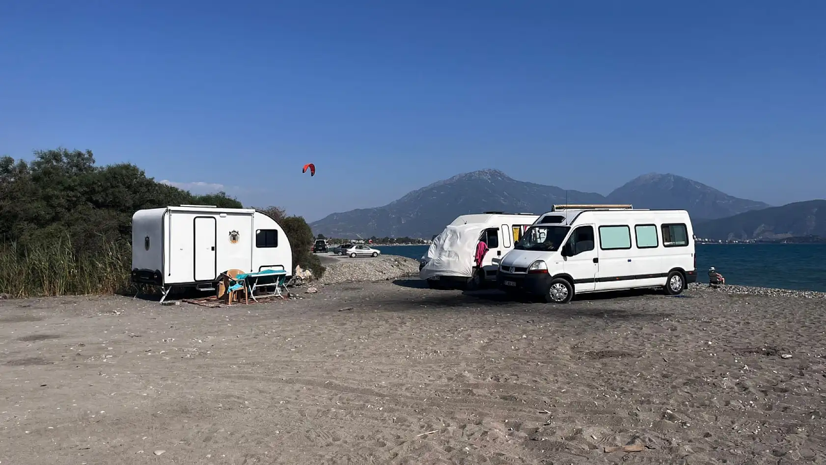 Fethiye'de Konaklayan Karavancılar Park İstiyor