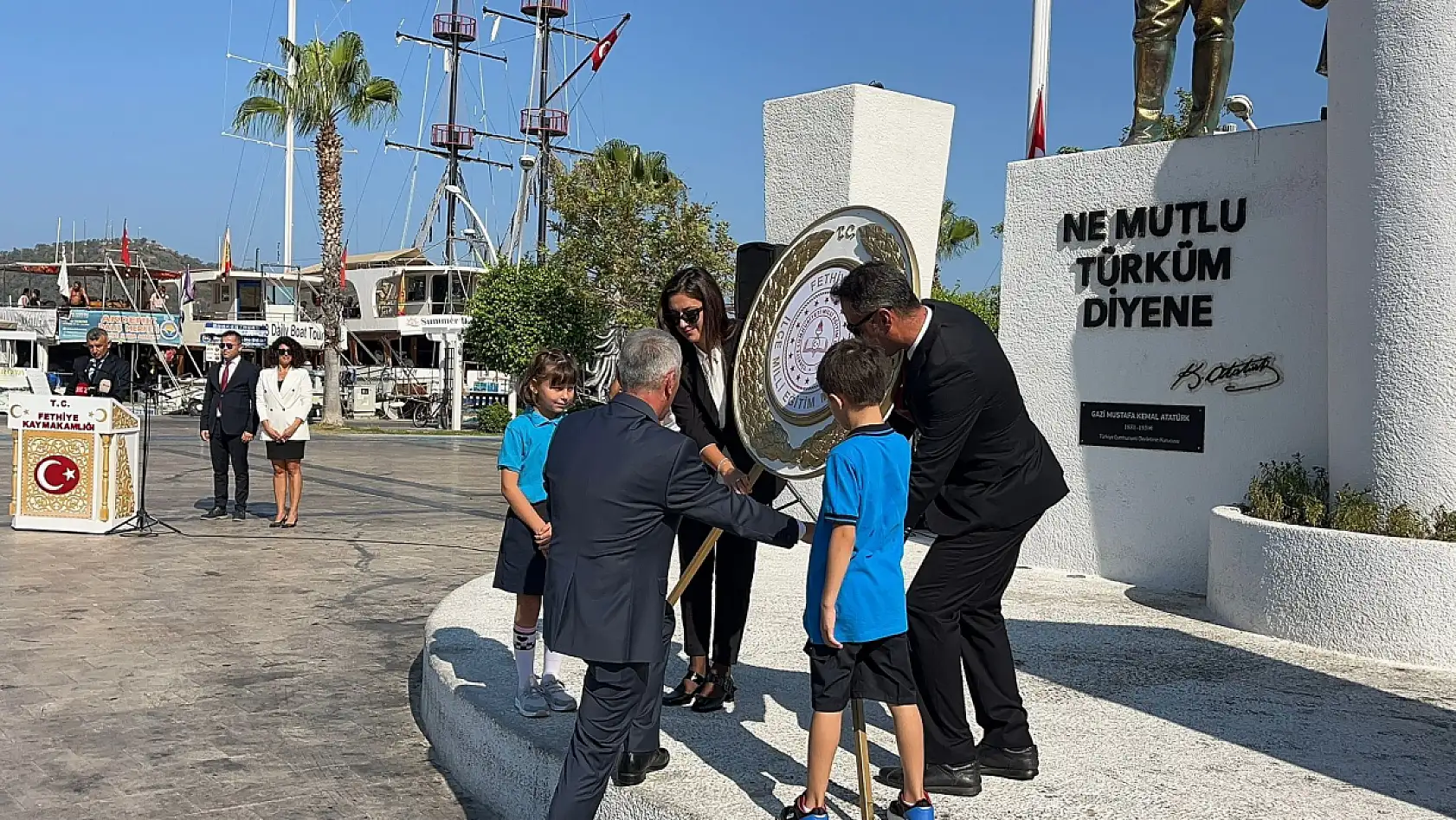 Fethiye'de İlköğretim Haftası Törenle Kutlandı