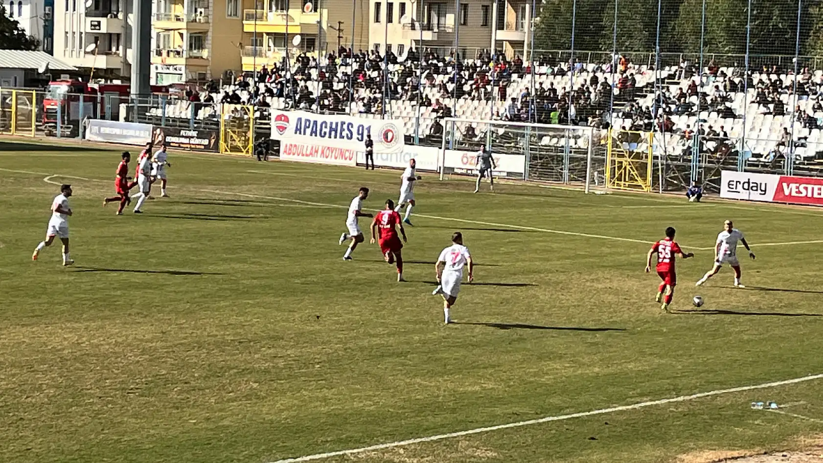 Fethiyespor Isparta 32 Spor ilk yarı 0-0