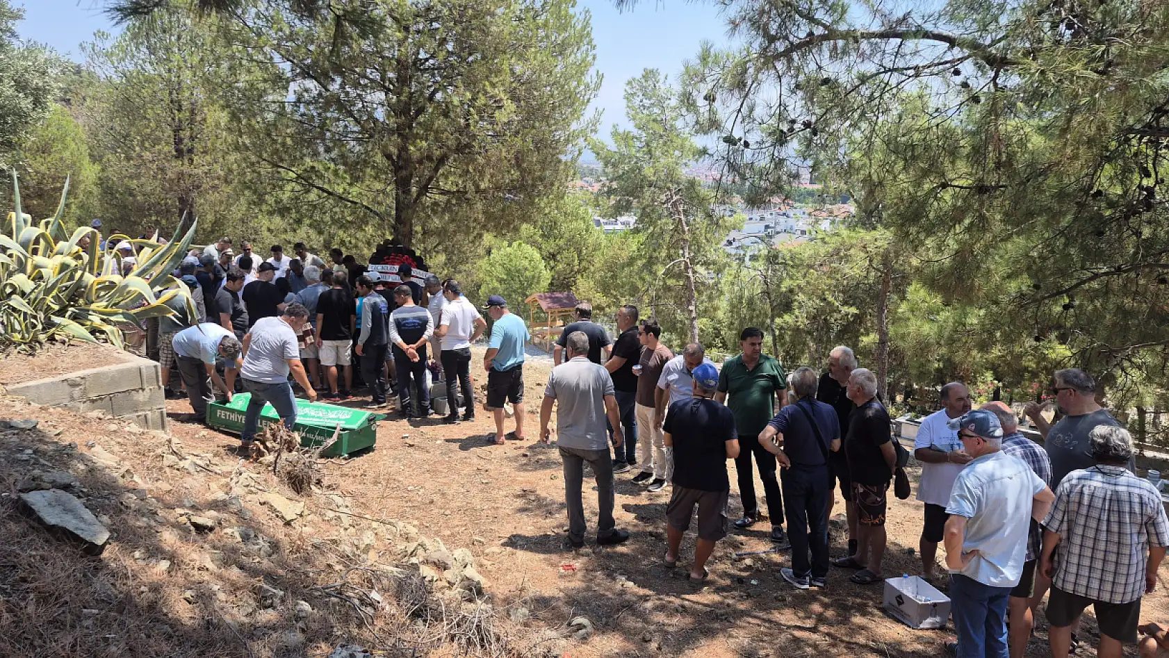 Fethiye'de Hüseyin Selki Son Yolculuğuna Uğurlandı