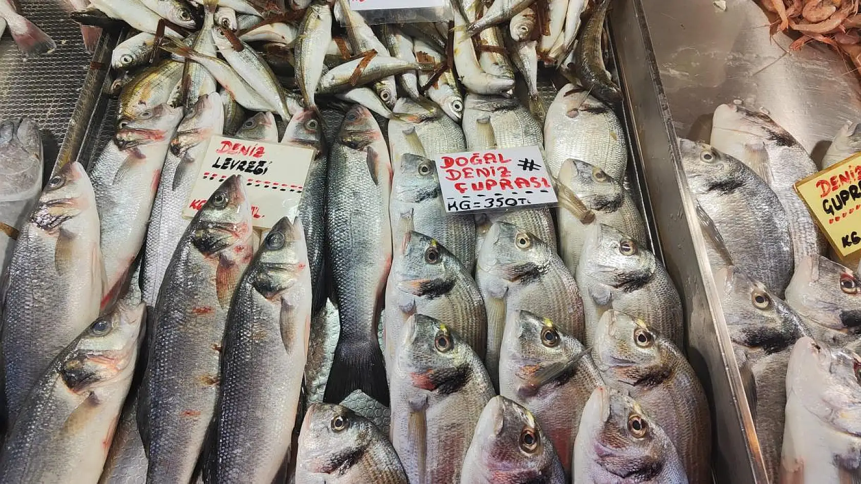 Tezgâhlarda balık bolluğu