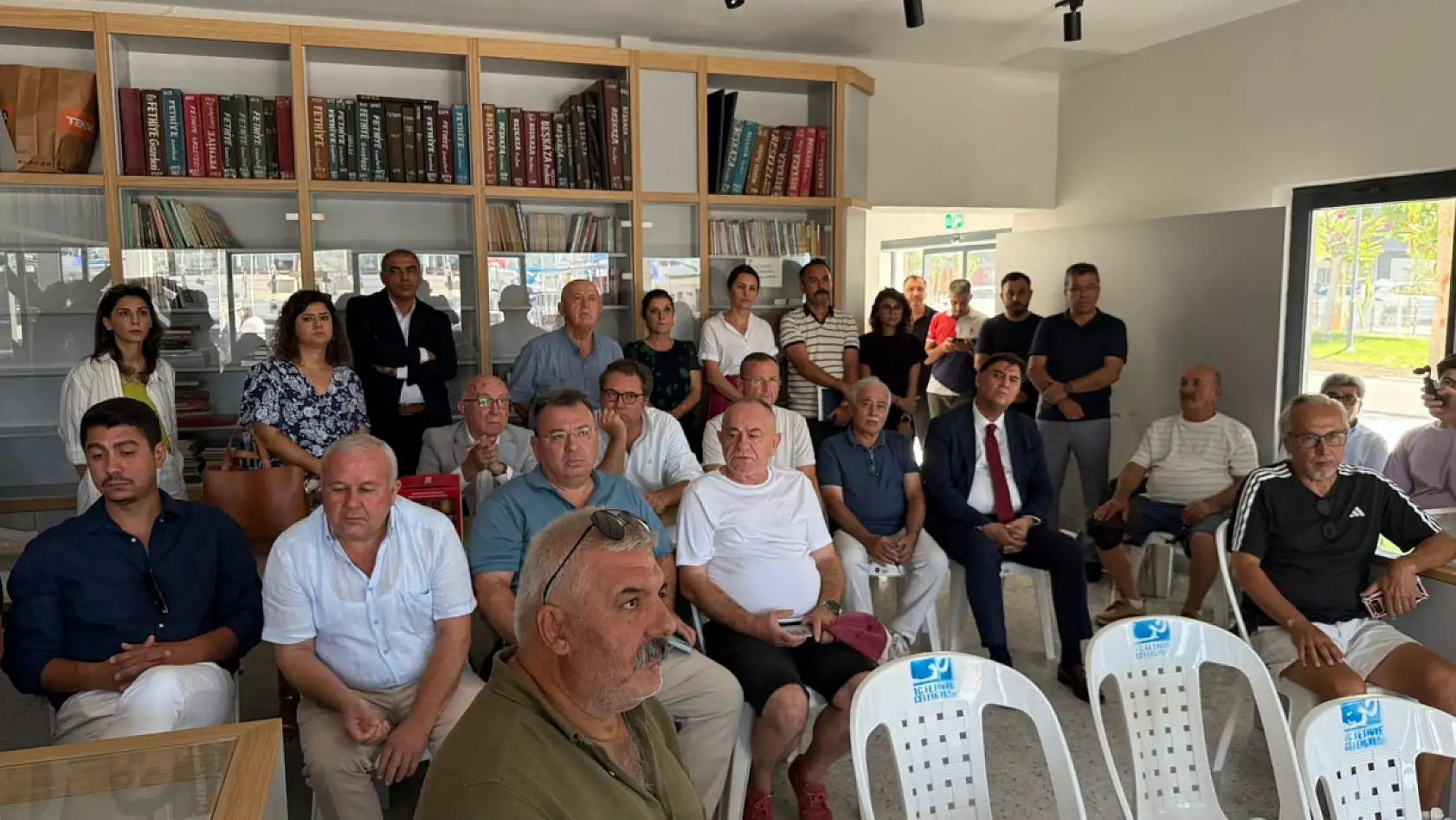 Başkan Karaca ve Meclis Üyeleri Fethiye Kültür Evi Çalışmalarını İnceledi