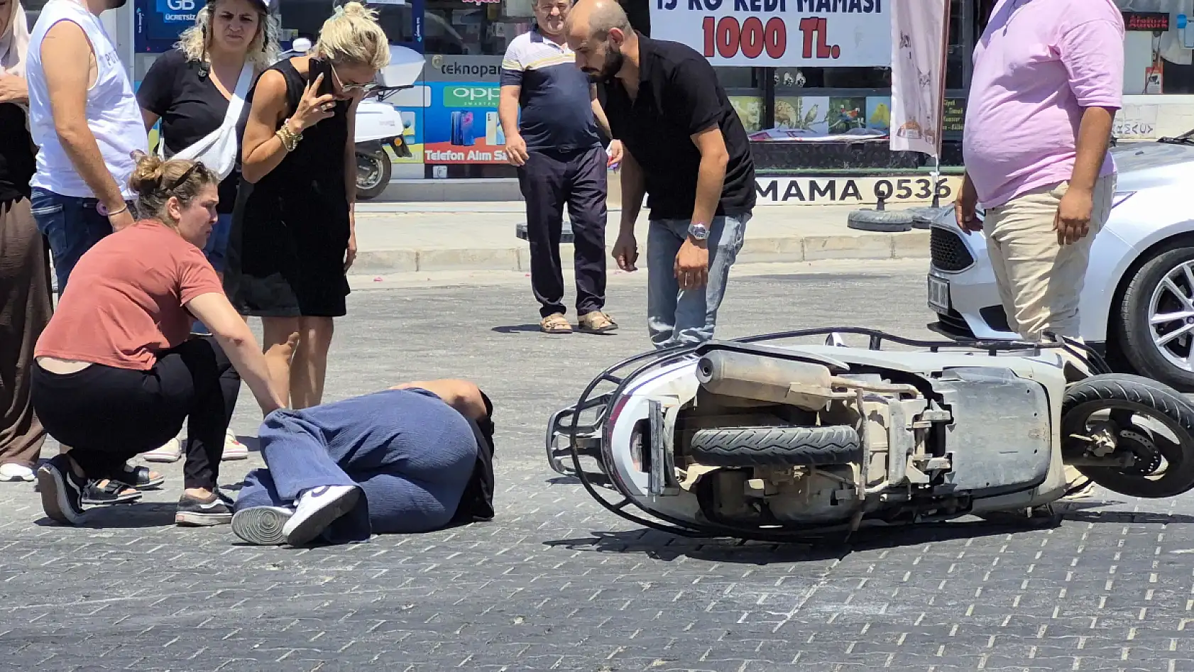 Fethiye'de Motosiklet Kazasında Sürücü Yaralandı