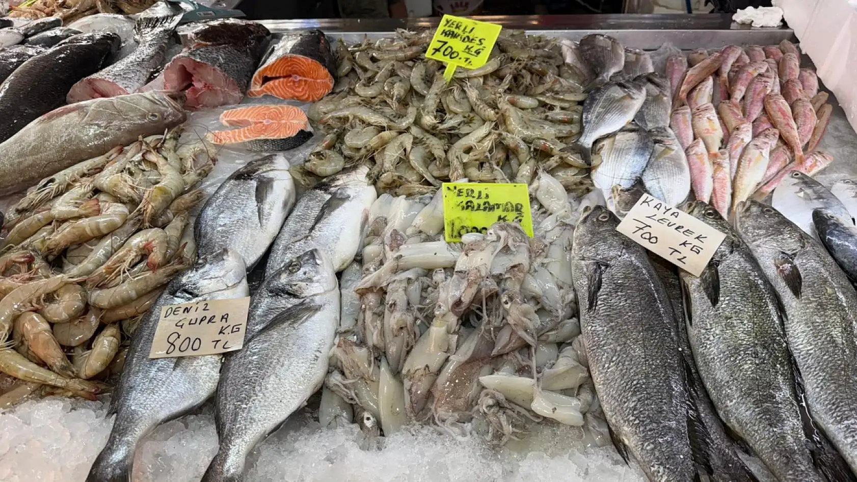 Fethiye Balık Pazarı'nda Güncel Fiyatlar
