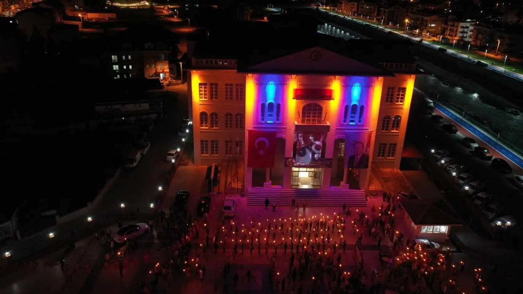 Seydikemer'de 100. Yıl Fener Alayı