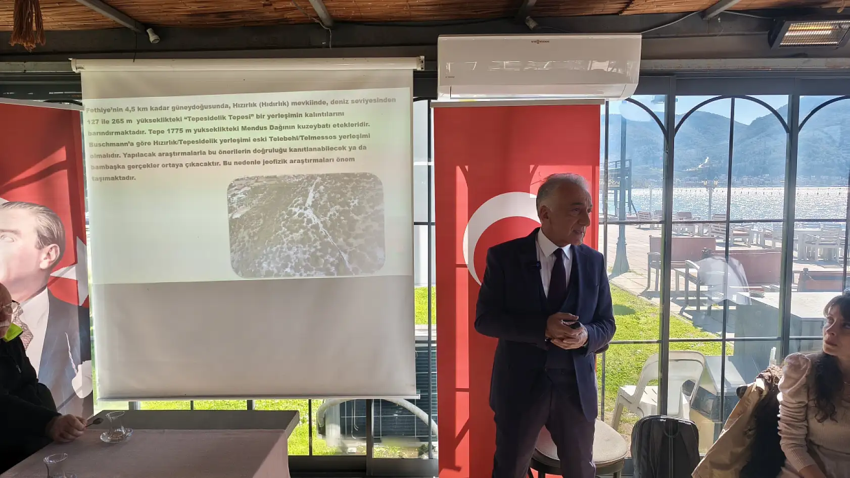 Fethiye'de Kültür Rotasında 'Telmessos' konferansı gerçekleşti