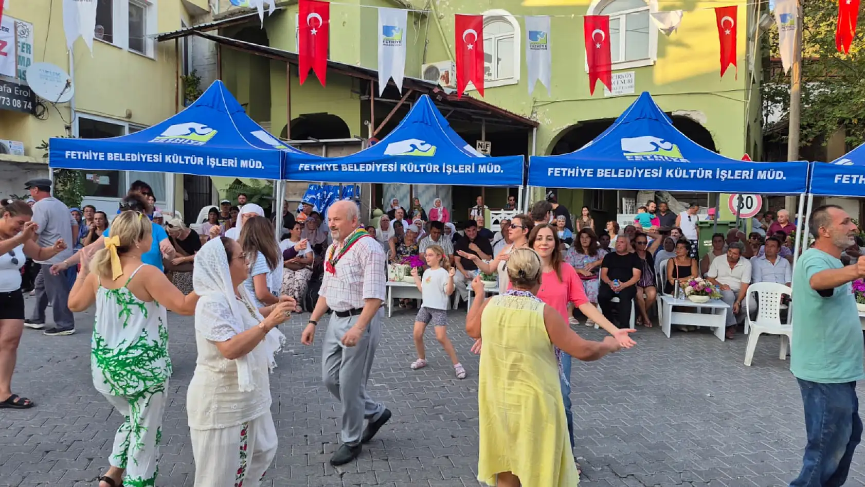 Fethiye İncirköy Şenliği Renkli Görüntülere Sahne Oldu