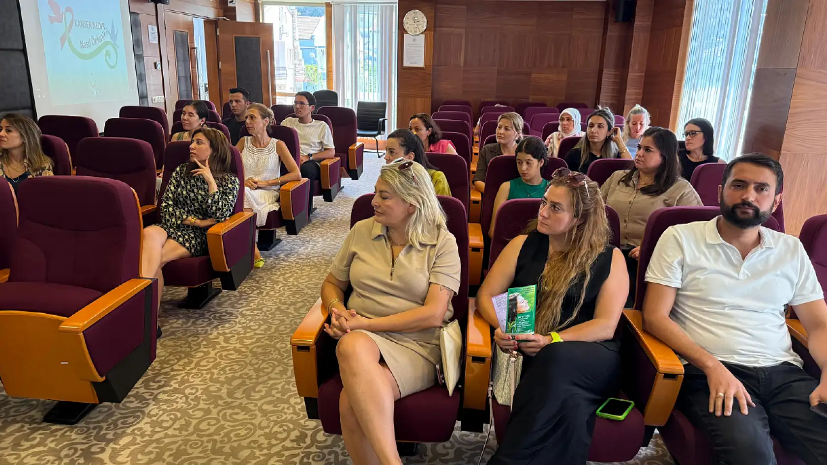 Fethiye Ticaret ve Sanayi Odası'nda Kanser Bilinçlendirme Eğitimi Verildi