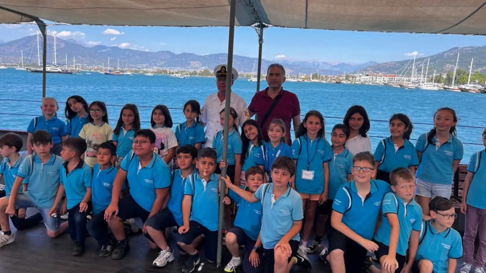 Fethiye'de TCG NUSRET Mayın Gemisi'ne İlgi Yoğun Oldu