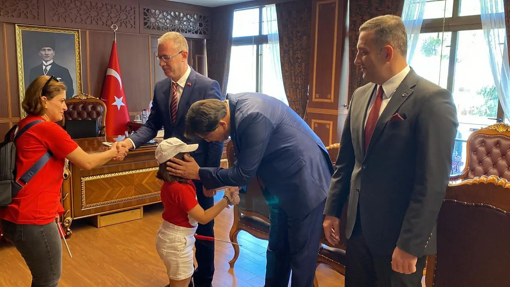 Fethiye'de protokol bayramlaşması