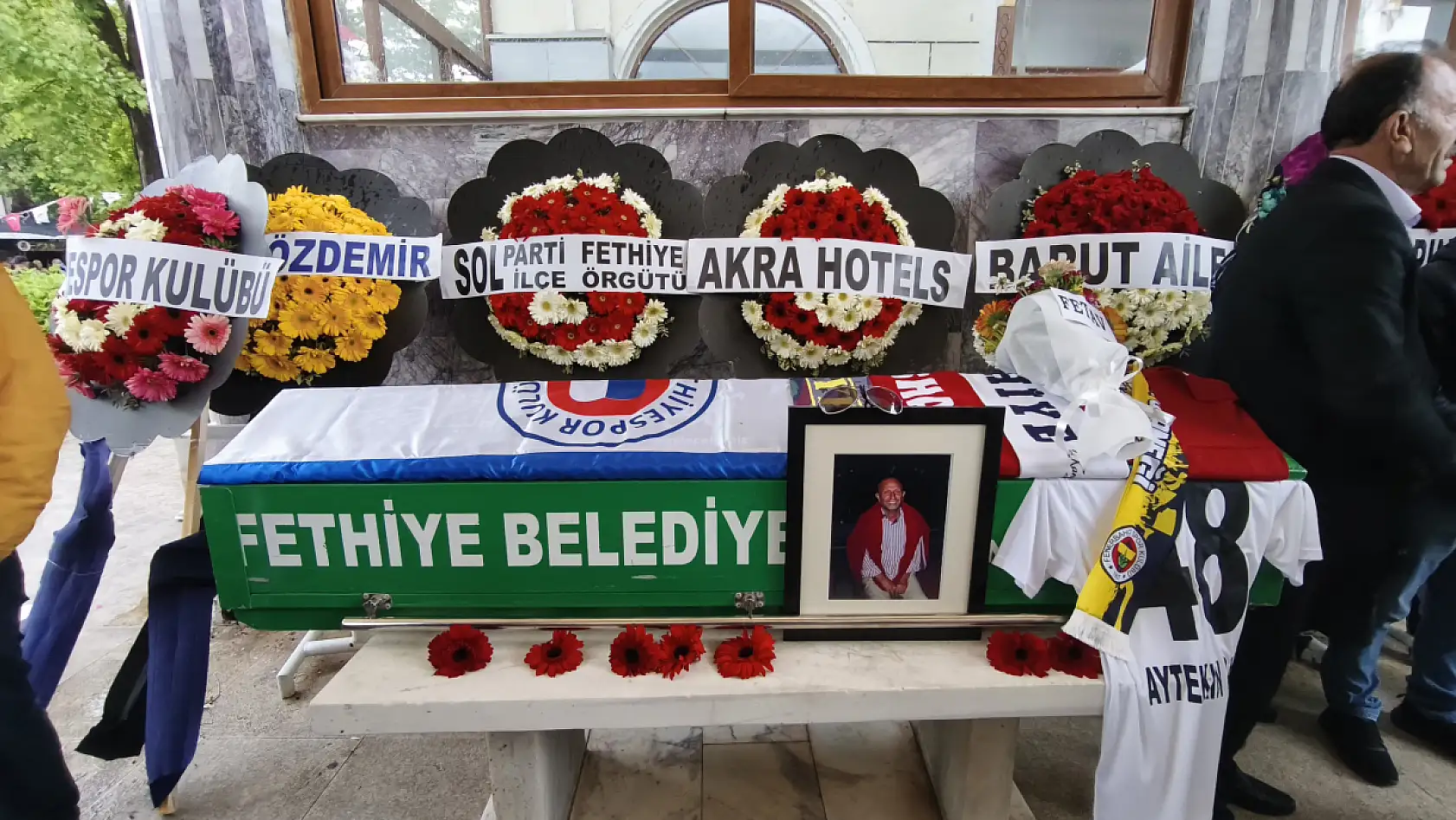 Fethiye'de Aytekin Aras son yolculuğuna dualar ile uğurlandı