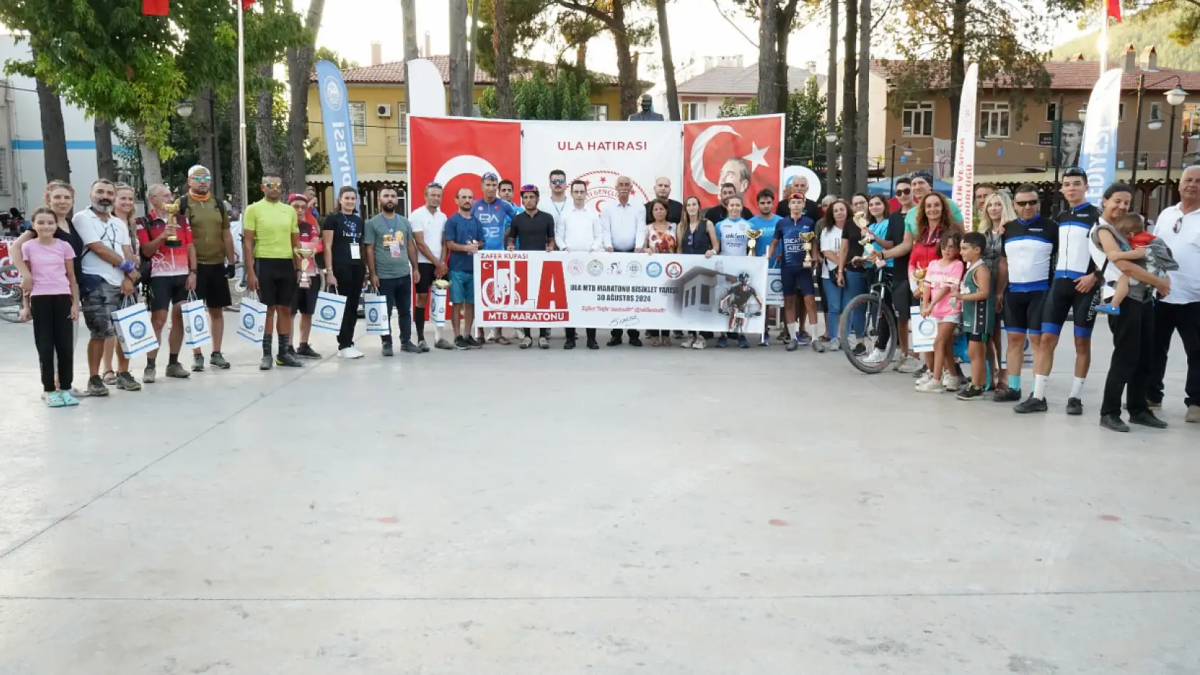 Muğla'da Dağ Bisikleti Maraton Yarışı yapıldı