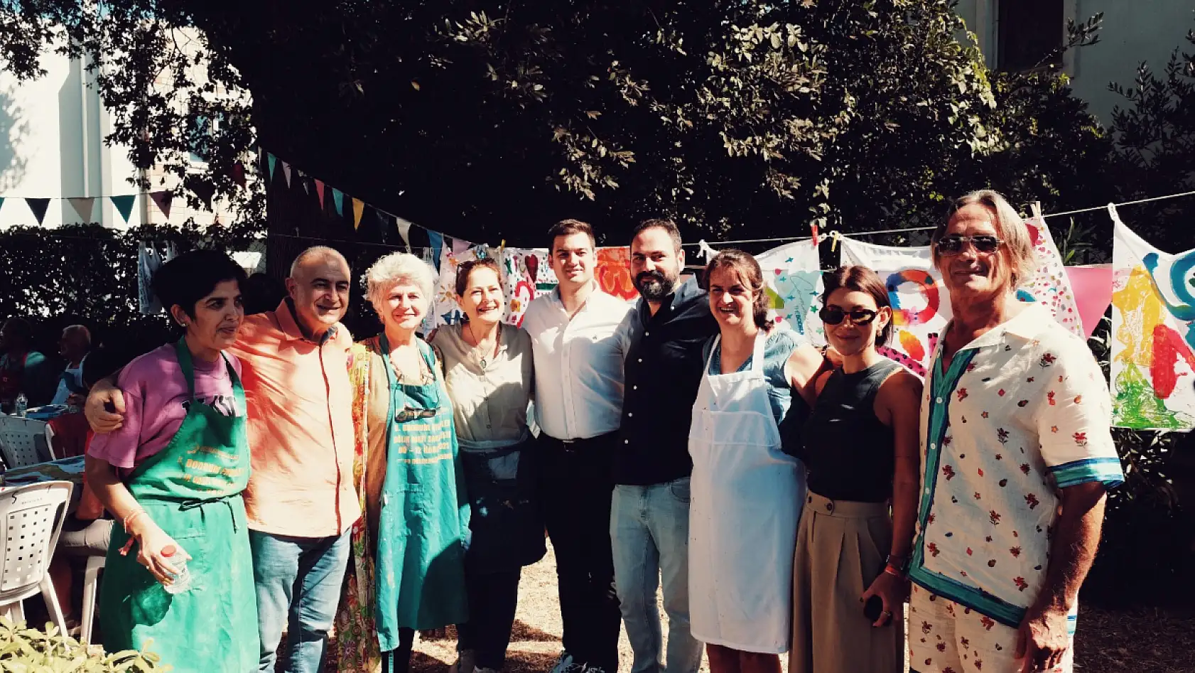 Bodrum Cup öncesi özel öğrenciler teknelerin yarış bayraklarını boyadı