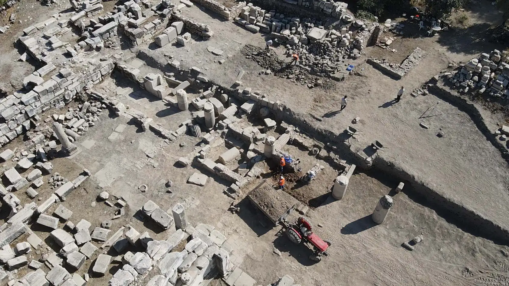 'Gladyatörler kenti' Stratonikeia'nın 2 bin 200 yıllık spor okulu ayağa kaldırılıyor