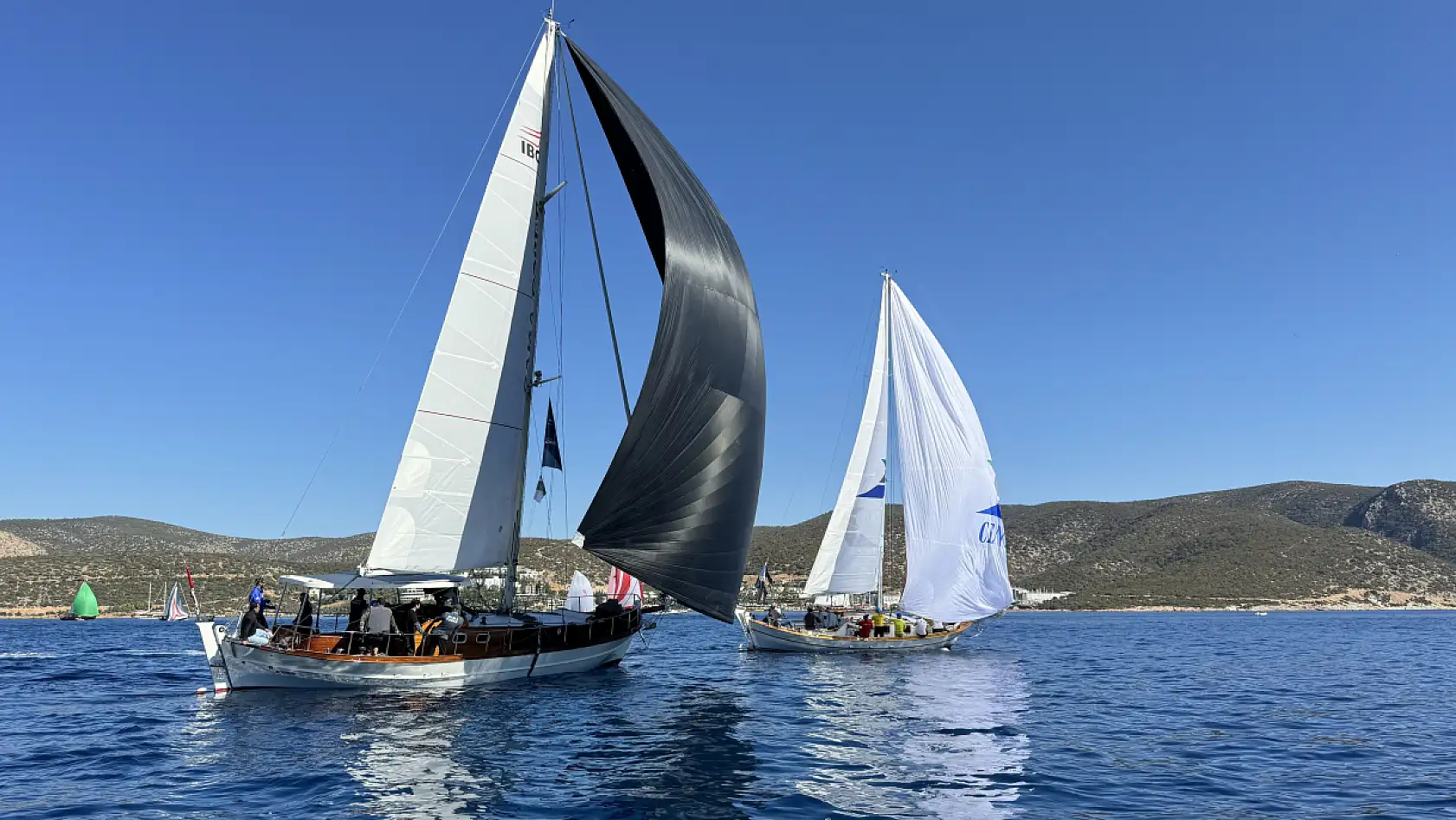 The Bodrum Cup Yelken Yarışları, Bodrum açıklarında başladı