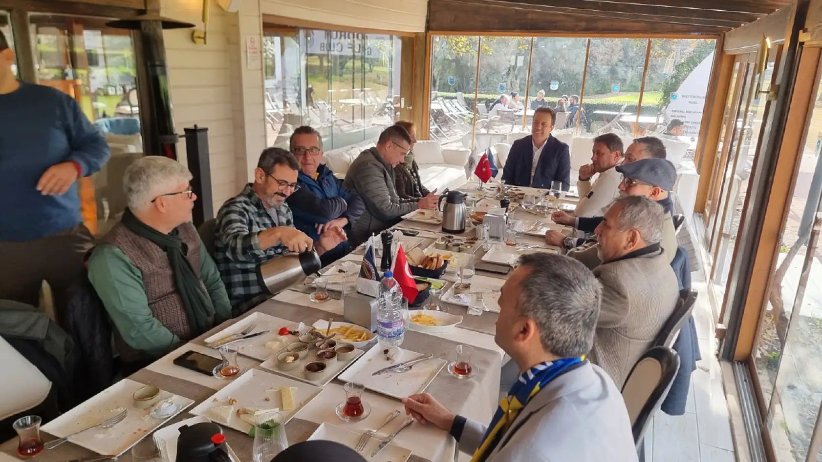 Bodrum Fenerbahçeliler Derneği basın mensuplarıyla bir araya geldi