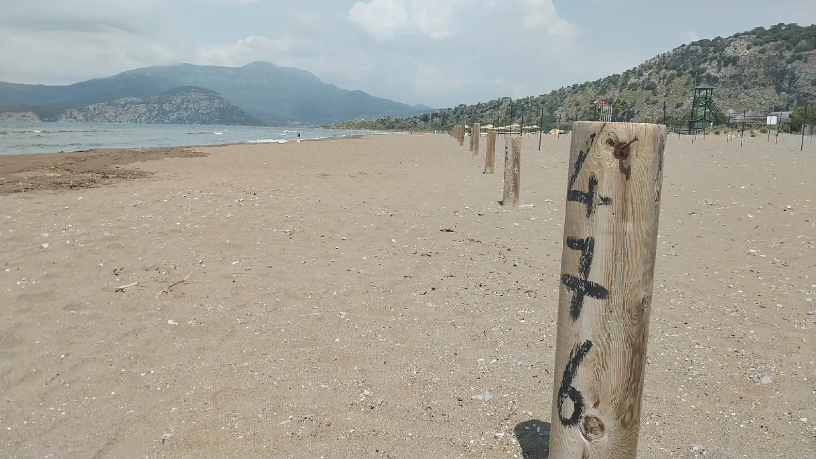 İztuzu Sahili'nde caretta carettalar için hazırlıklar tamamlandı