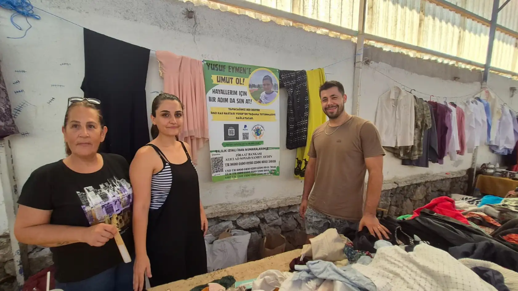 Fethiye 2. El Pazarı Gelirleri Bu Kez Yusuf Eymen İçin