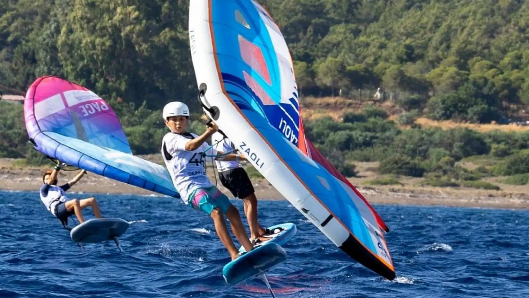 Türkiye Wing Foil Şampiyonası, Datça'da başladı