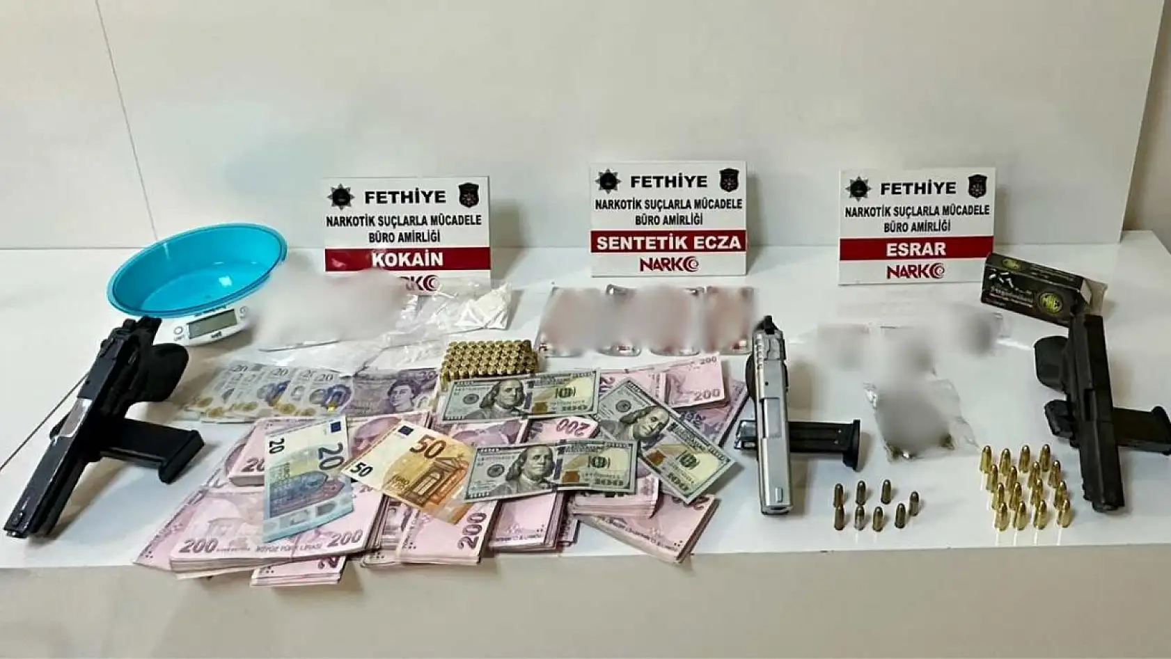 Fethiye'de uyuşturucu operasyonu: 5 tutuklama