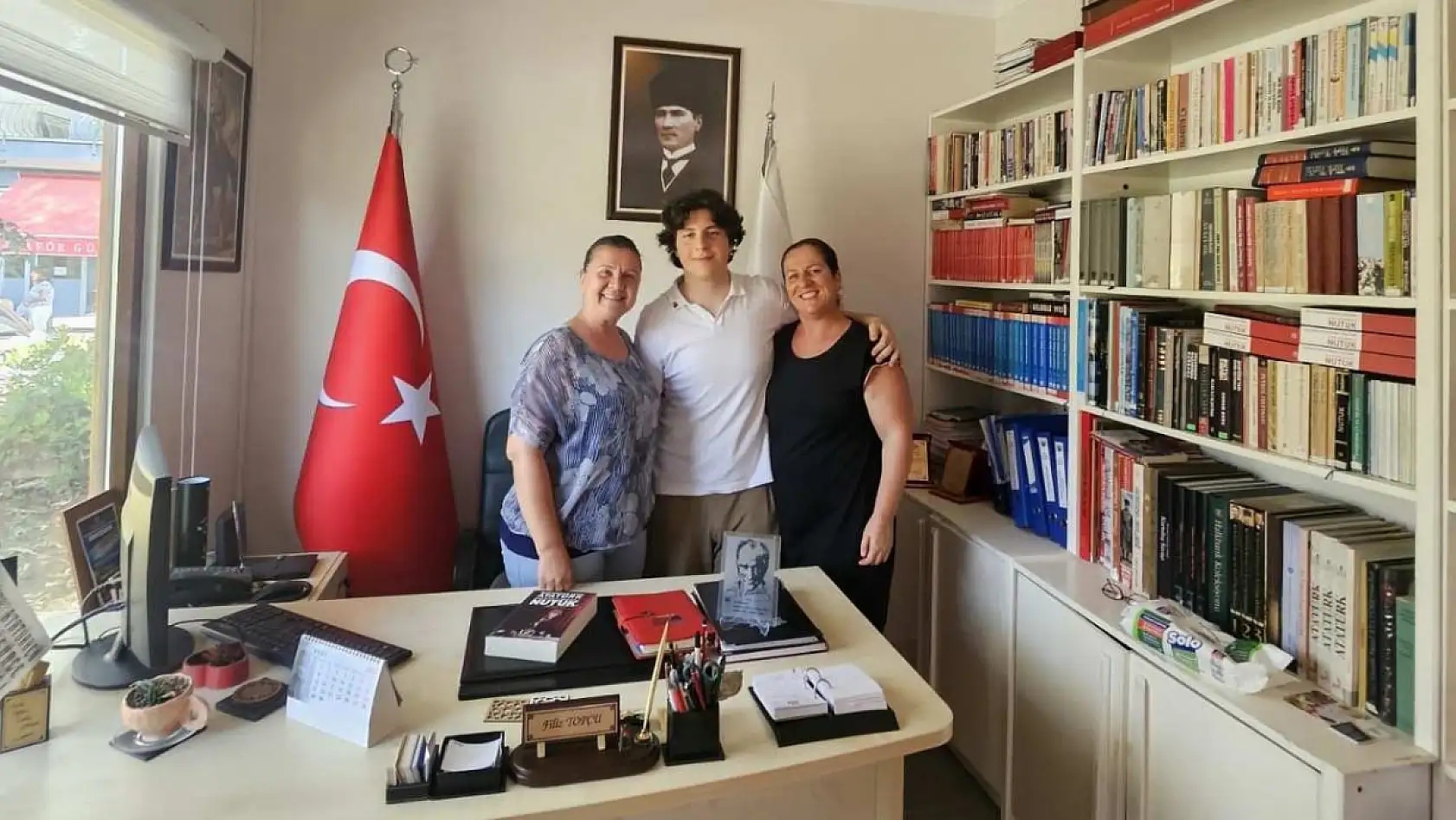 Fethiye'nin Gururu Arhan Aydilek'e ADD'den Tebrik