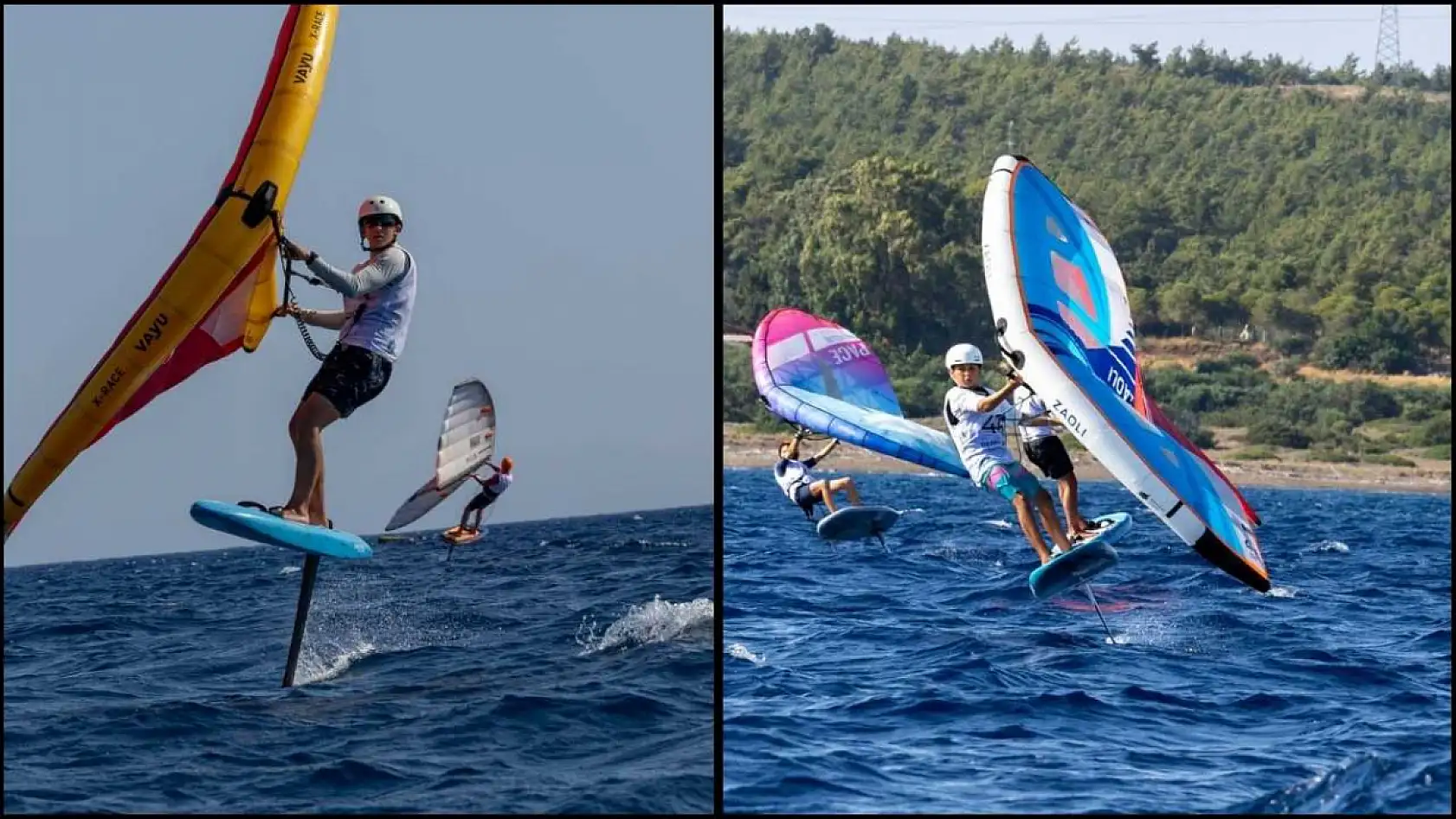 Türkiye Wing Foil Şampiyonası, Datça'da başladı