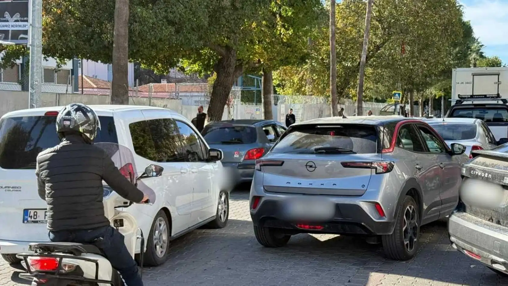 Fethiye'de trafik kabus oldu