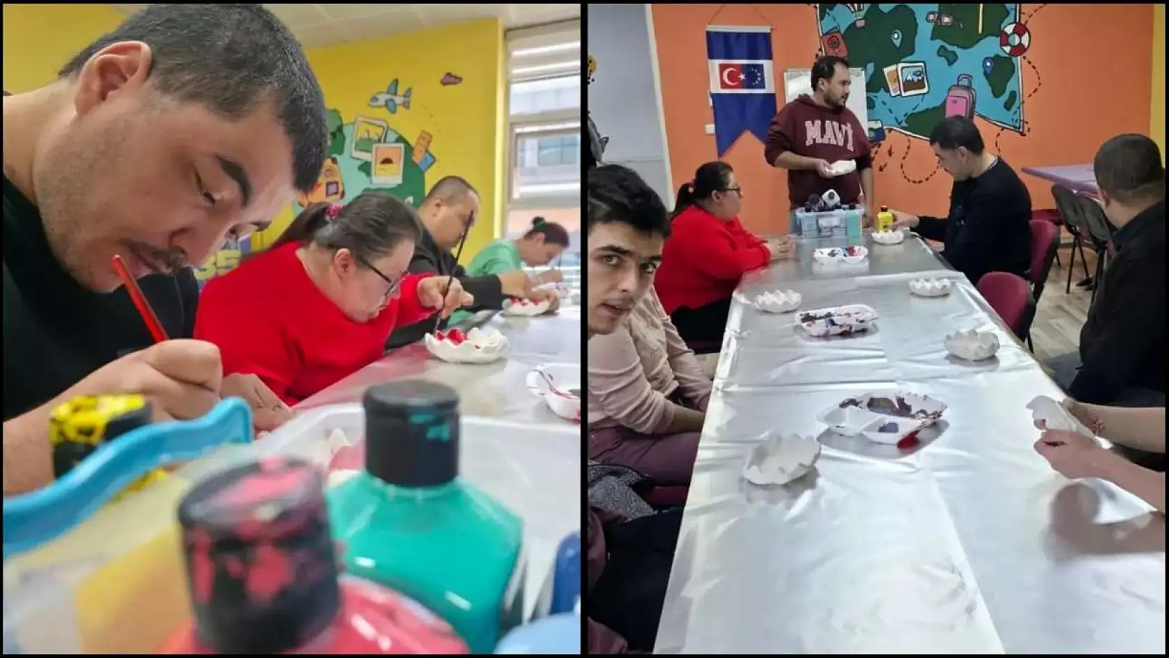 Muğla'da özel bireyler engelleri sanatla aştı