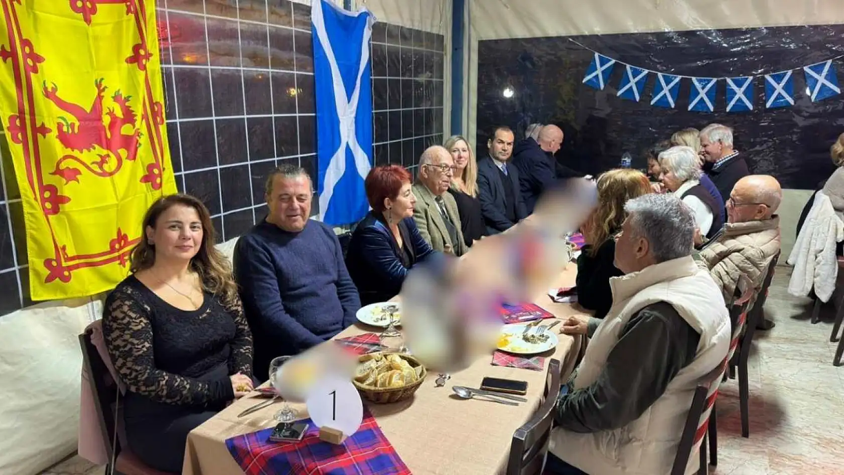 Fethiye'de 'İskoç Gecesi' renkli görüntülere sahne oldu