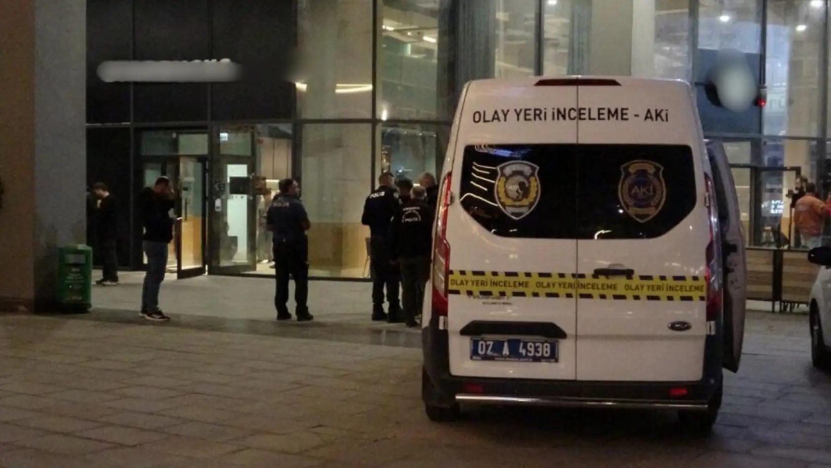 Kahve zincir şubesine molotoflu saldırı