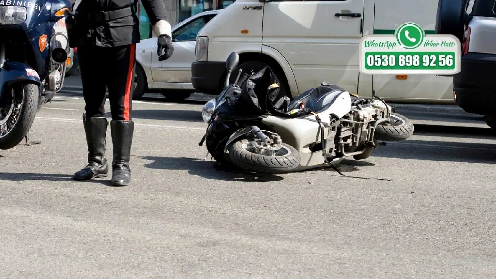 Motosiklet kazalarındaki travmalara karşı uyarı