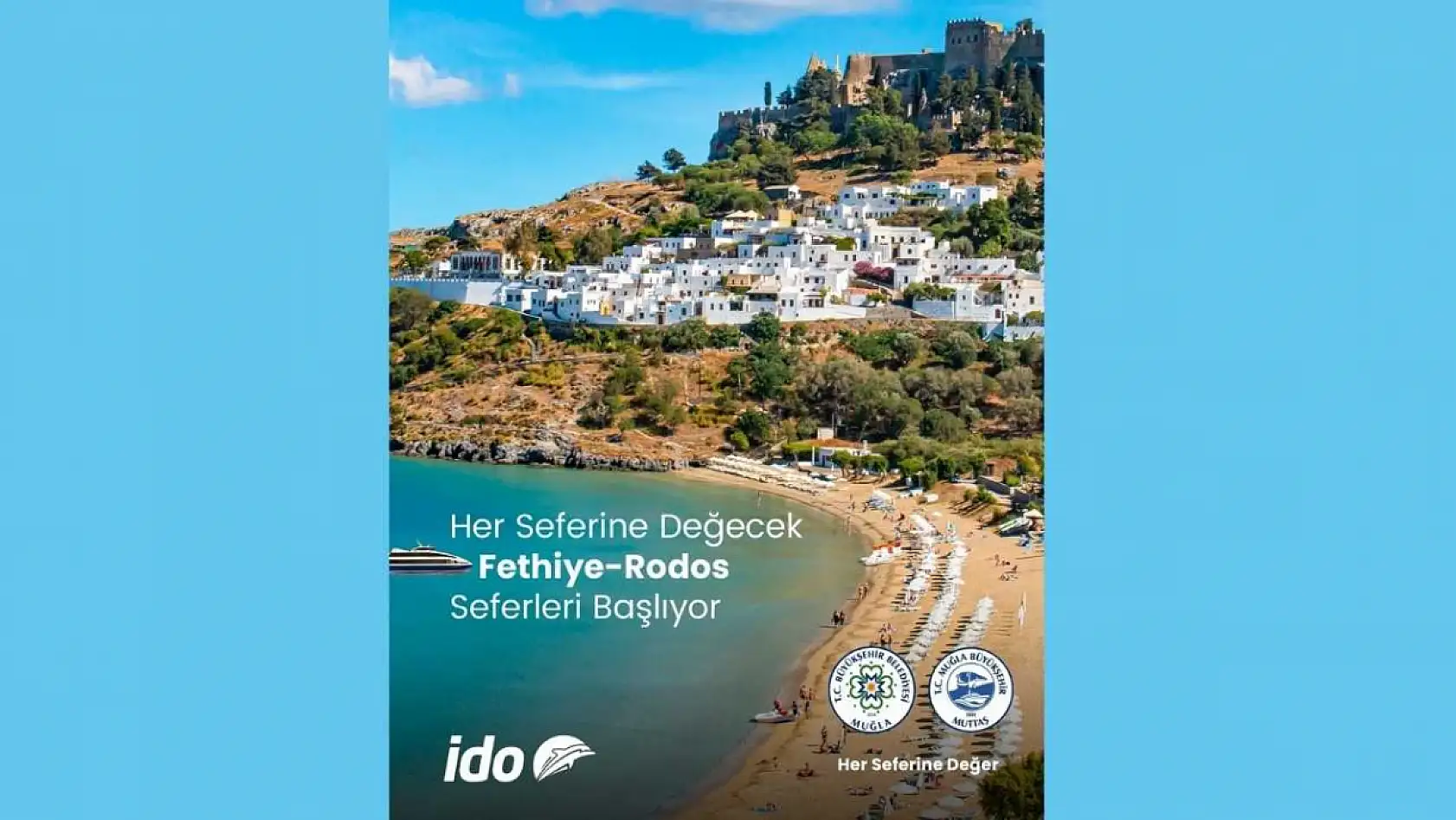 Muğla'dan Rodos'a Mavi Yolculuk başlıyor!