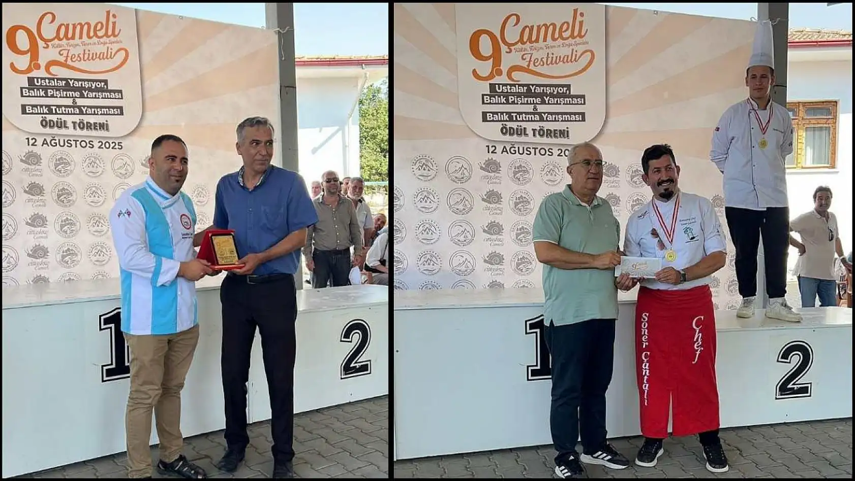 Şef Mavi Fethiye Profesyonel Aşçılar Derneği, Çameli Festivalinde Altın Madalya Kazandı