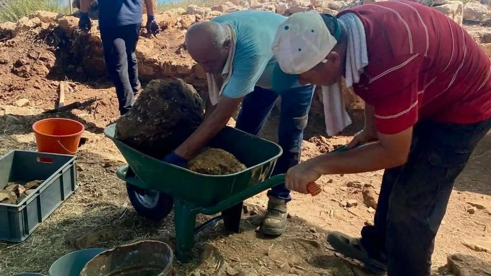 Marmaris'teki Kedreai Antik Kenti'nde kazı çalışmaları sürüyor