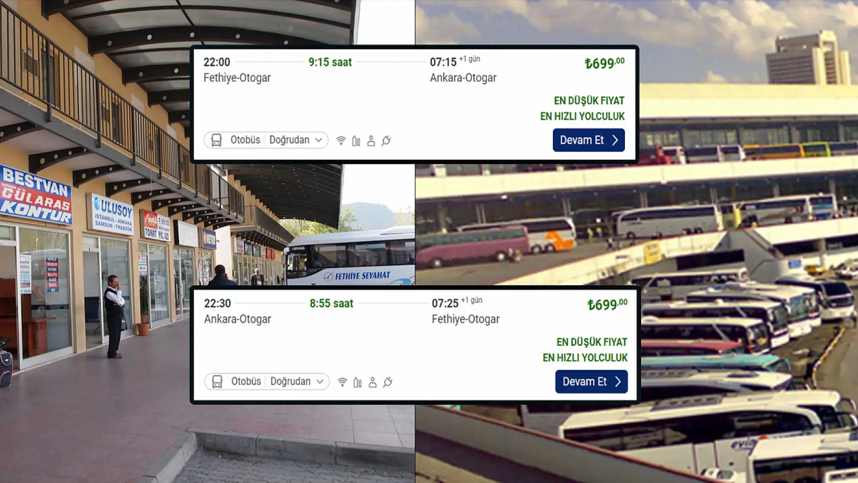 Fethiye'den otobüsle seyahat etmenin maliyeti ne kadar? İstanbul, İzmir, Ankara.. 2024 güncel otobüs bileti fiyatları