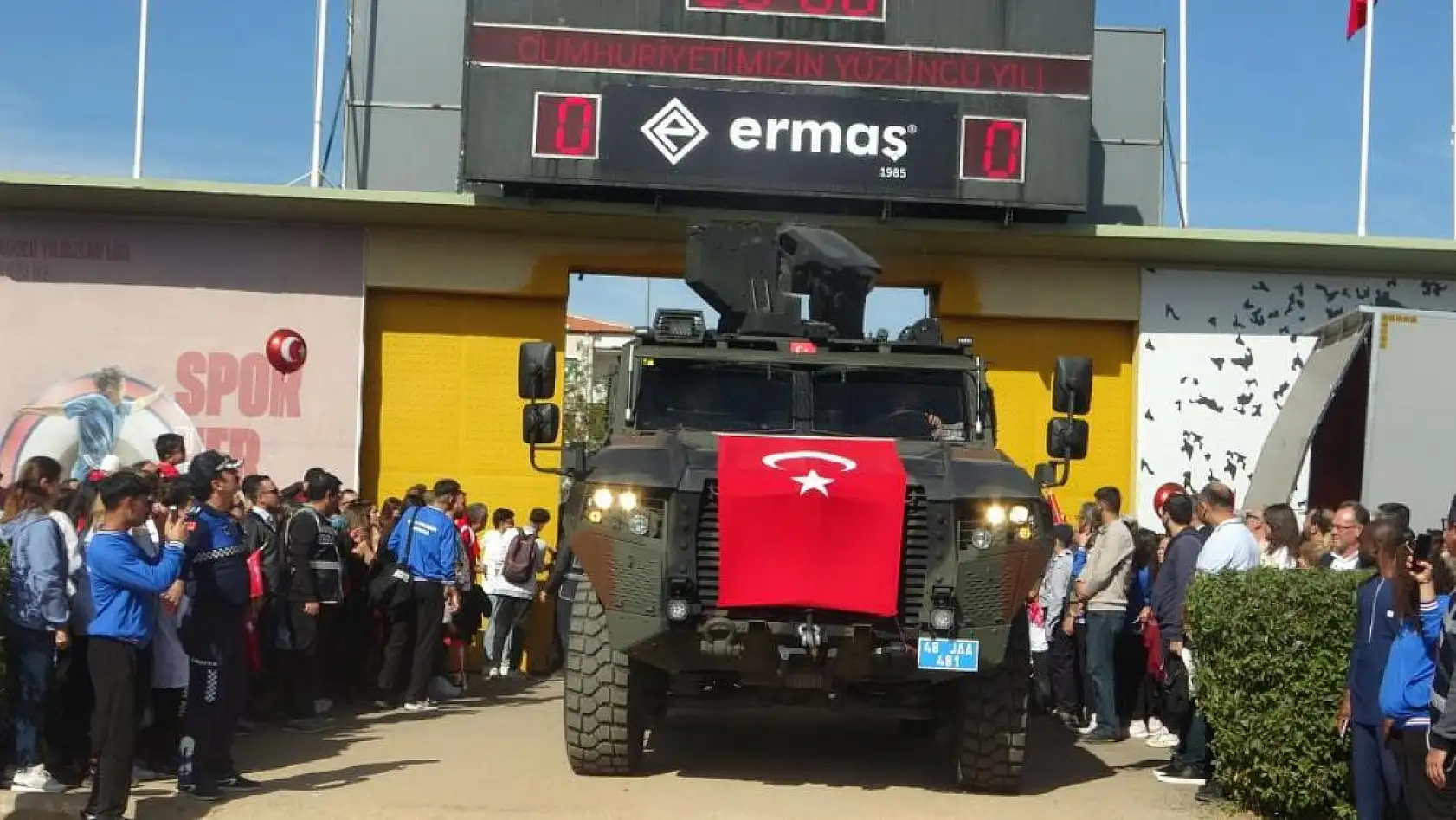 100.'ncü yıl Muğla'da çoşkuyla kutlandı