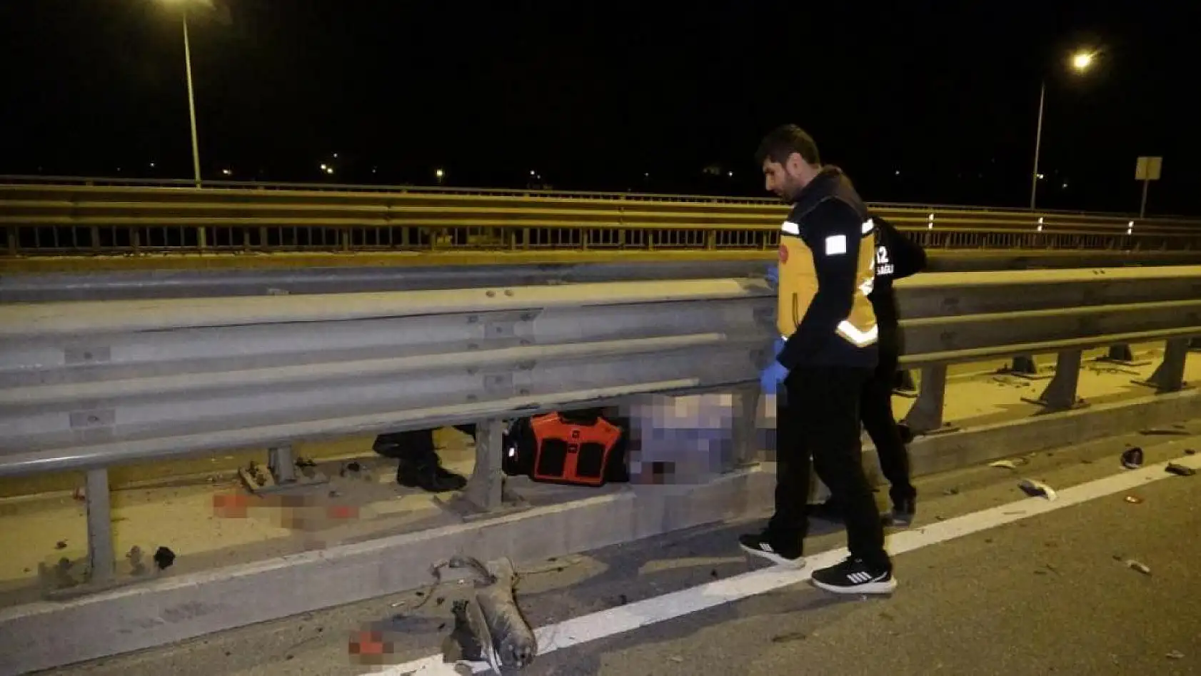 Arkadan çarptığı motosiklet sürücüsünü hayattan kopardı, 1 ölü