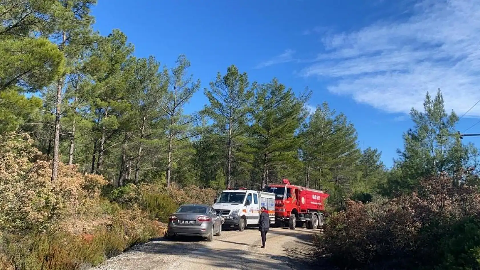 Çıntar toplarken dağda kaybolan adamdan bir iz bulundu