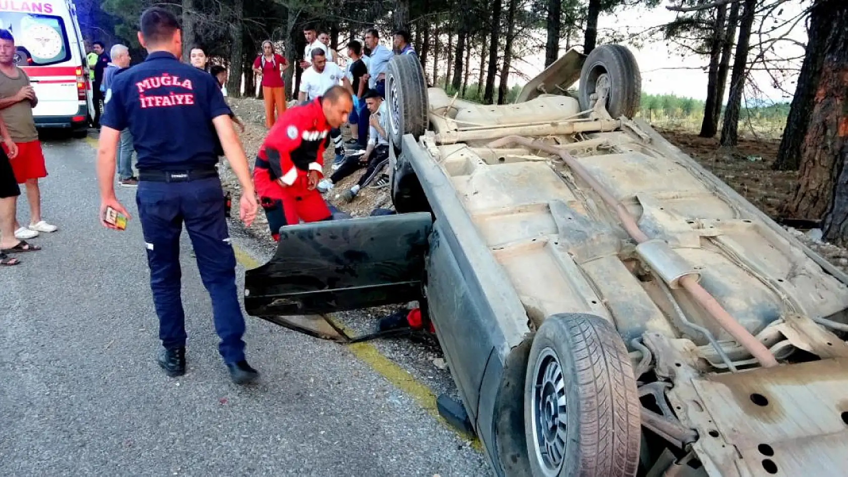 Menteşe'de trafik kazası: 4 Yaralı