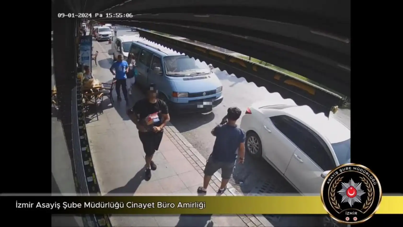 2 kişiyi öldürüp 3 kişiyi de yaralayan caninin görüntüleri ortaya çıktı