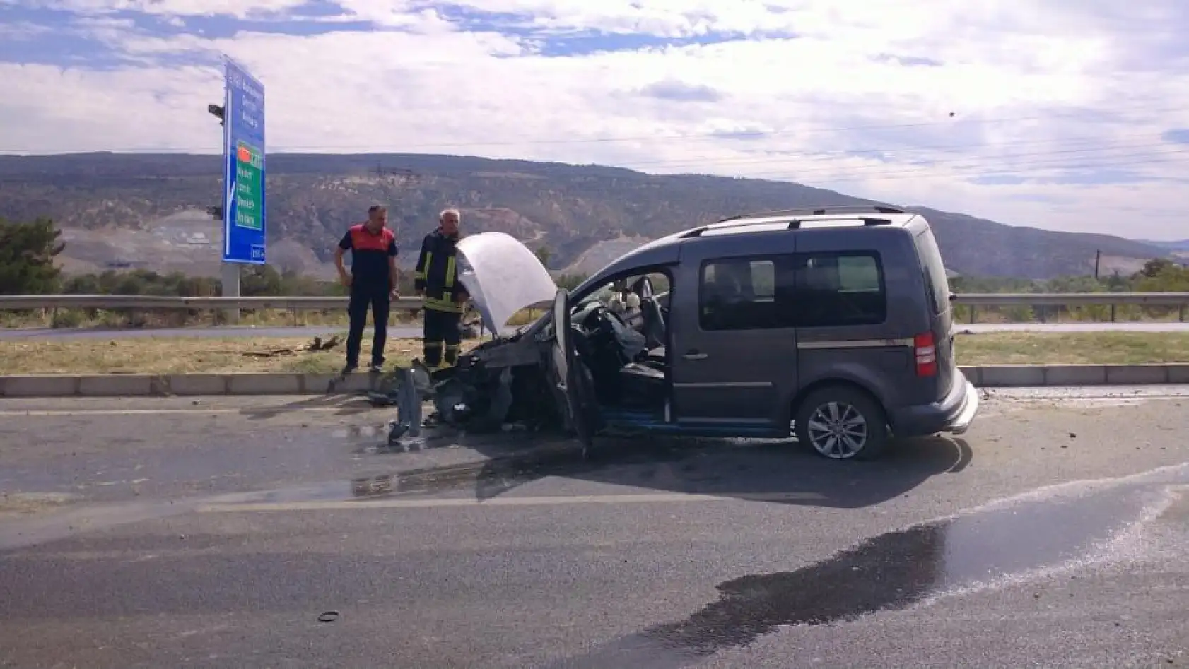 Feci trafik kazası: 2 yaralı