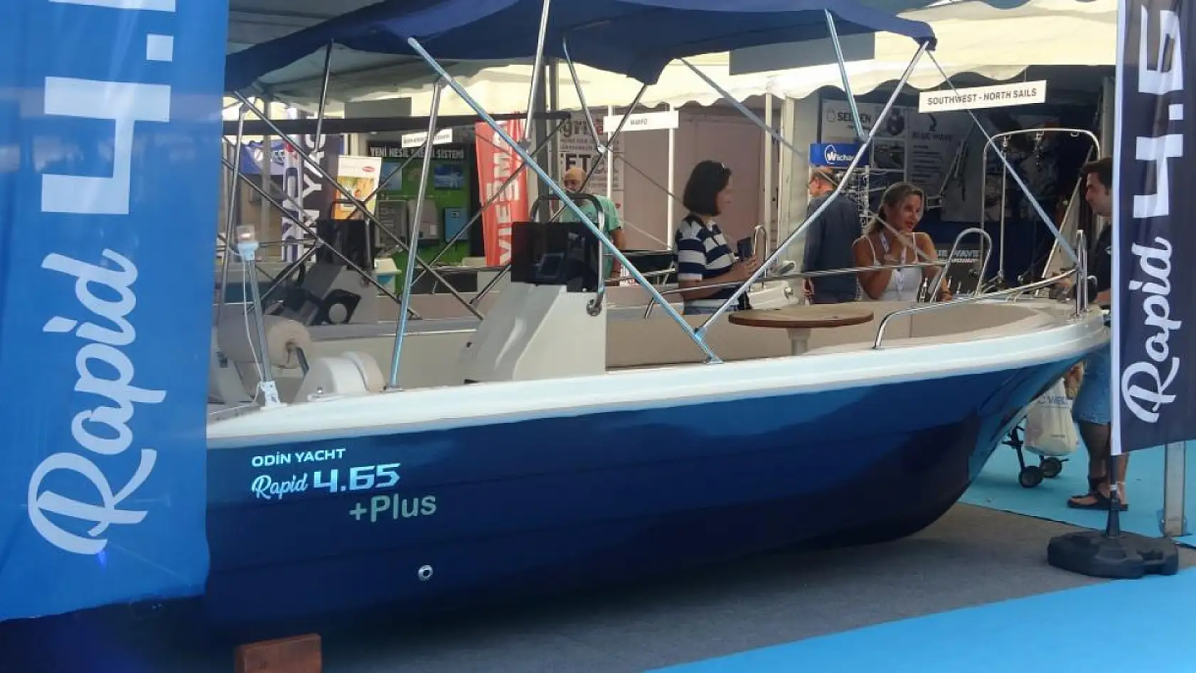 Marmaris Boat Show'da denizcilik sektörünün önde gelen firmaları bir araya geldi