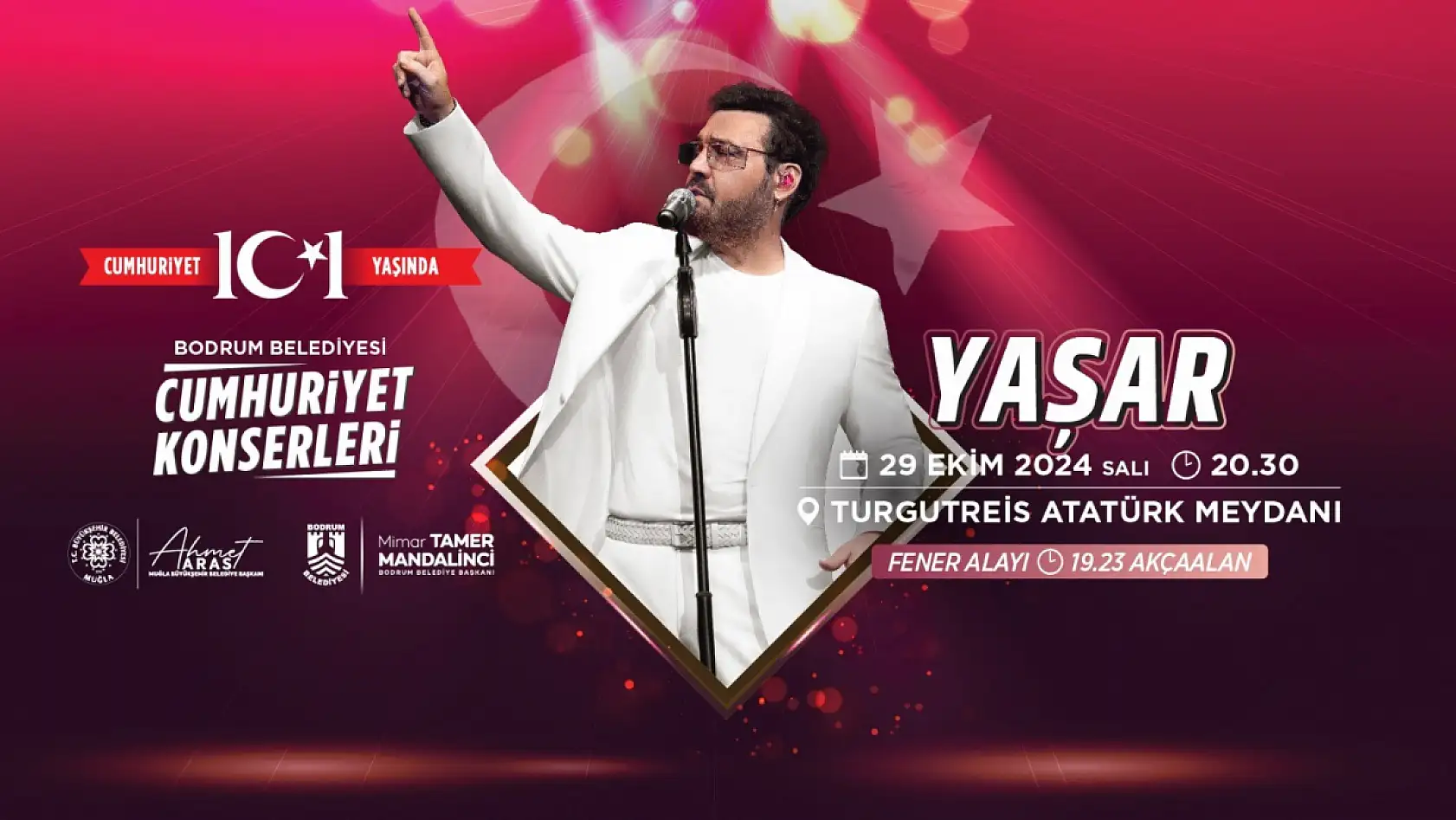 29 Ekim Bodrum'da coşkuyla kutlanacak