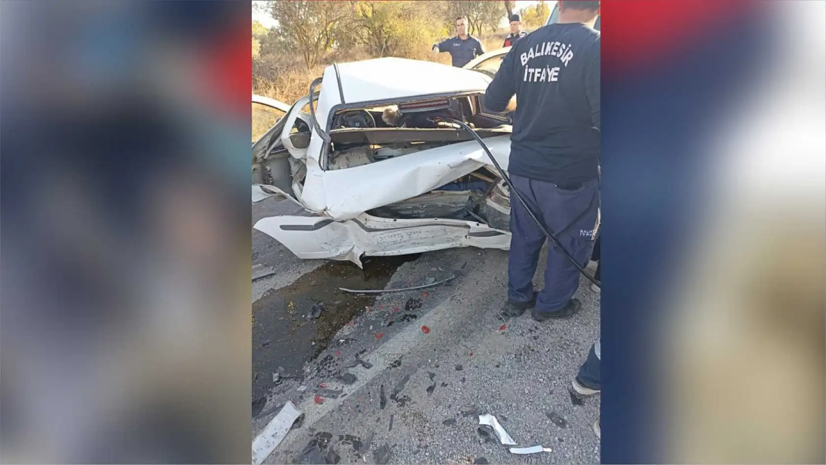 Feci trafik kazası: 1 ölü 4 yaralı