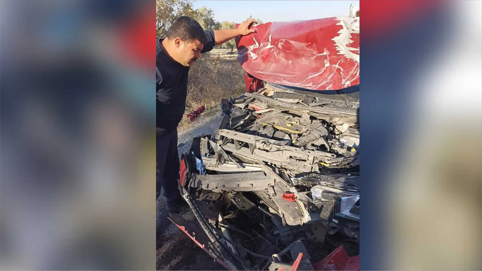 Feci trafik kazası: 1 ölü 4 yaralı