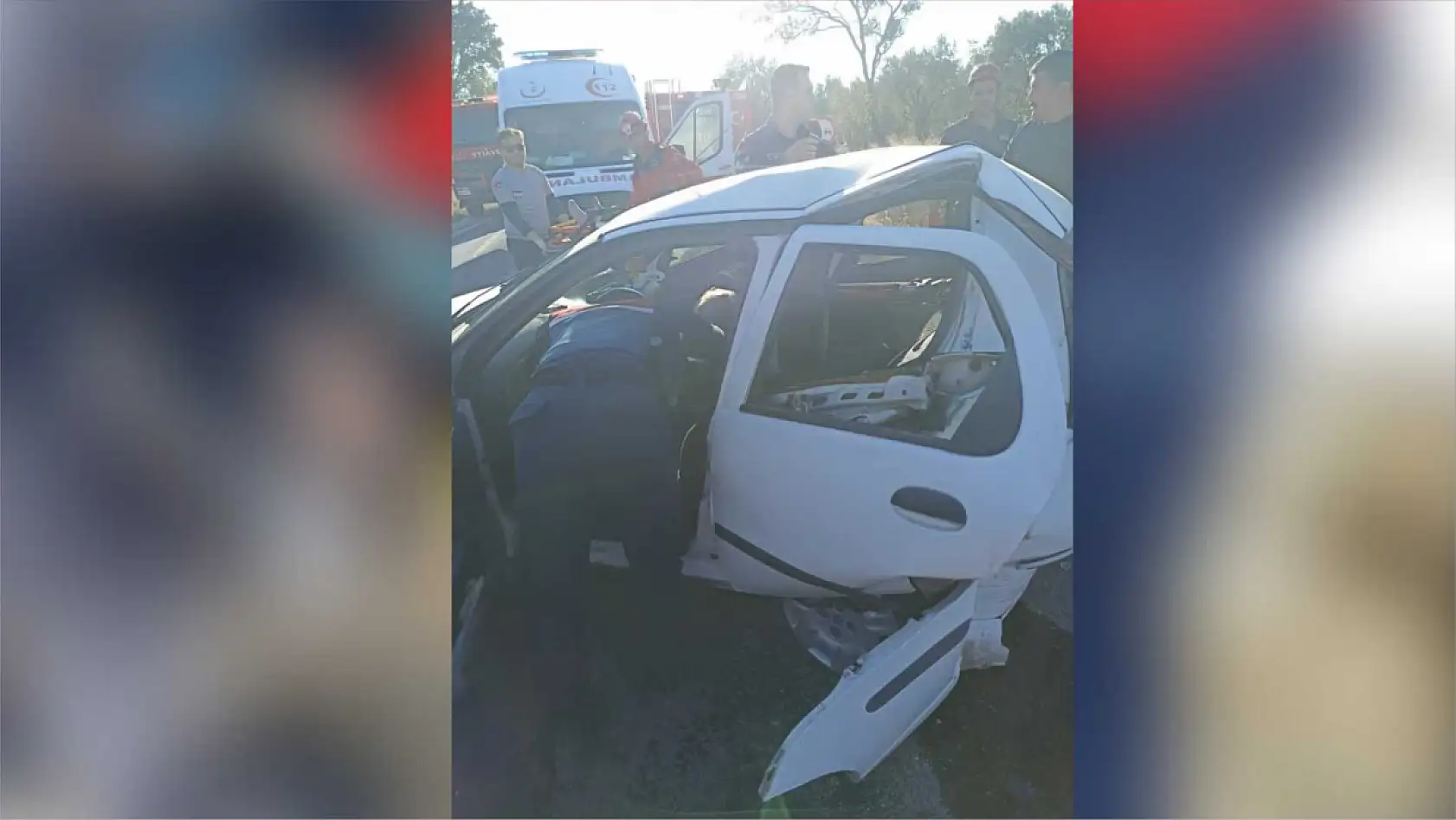 Feci trafik kazası: 1 ölü 4 yaralı